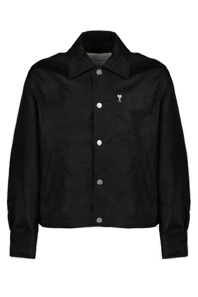 AMI De Coeur Stud Buttoned Jacket