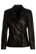 Brunello Cucinelli Double-Breasted Long-Sleeved Jacket