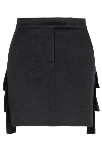 Max Mara Ruffle Detailed Mini Skirt