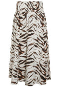 Ganni Printed Midi Skirt