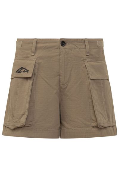 Dsquared2 Icon-Printed Mid-Rise Cargo Shorts