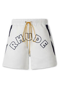 Rhude Logo Printed Drawstring Lightning Shortrs