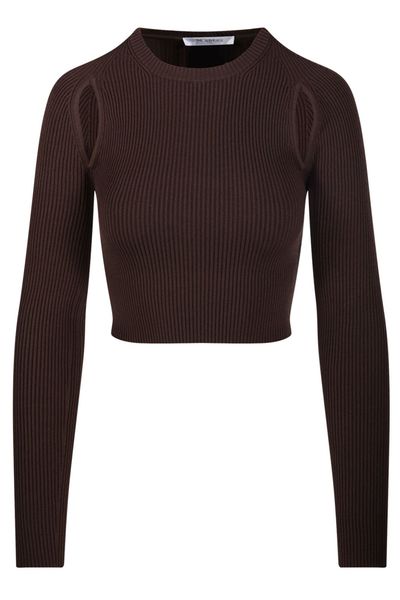Max Mara Ala1234 Cut-Out Crewneck Jumper