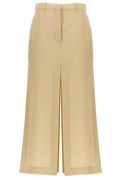 Lanvin High Waist Slit Maxi Skirt