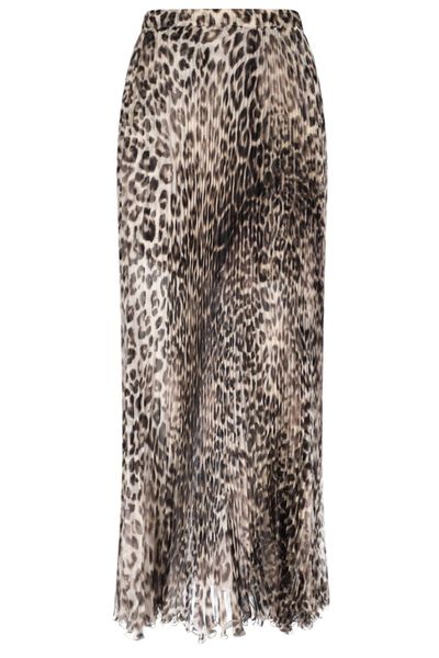 Ermanno Scervino Printed Midi Skirt