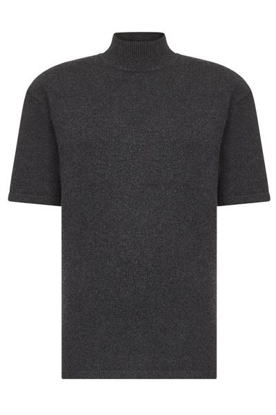 Jacquemus High Neck Knitted Top