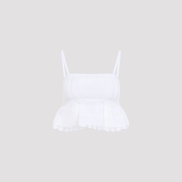 Alaïa Peplum Knit Top