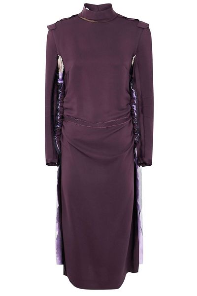 Maison Margiela Long-Sleeved Midi Dress