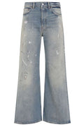 Acne Studios Wide-Leg Distressed Jeans