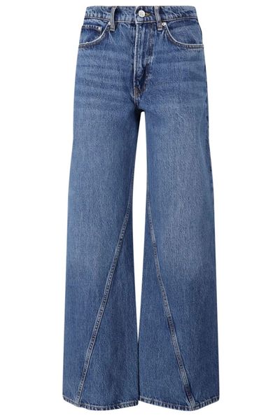 Anine Bing High-Rise Wide-Leg Jeans