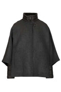 Fay Double-Breasted Cape Coat