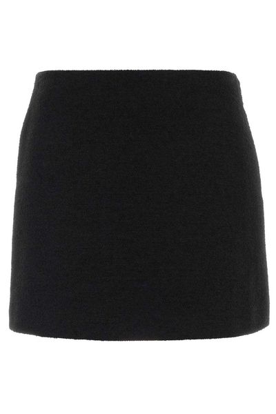 Fendi Straight-Hem Midi Skirt
