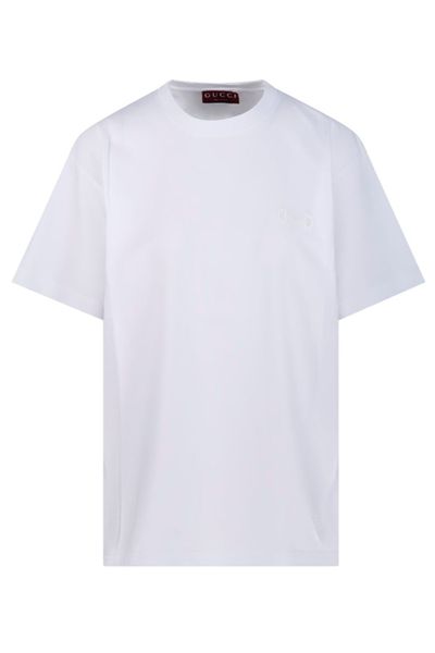 Gucci Horsebit Embroidery Jersey T-Shirt