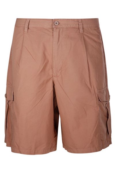 Emporio Armani Logo Patch Cargo Shorts