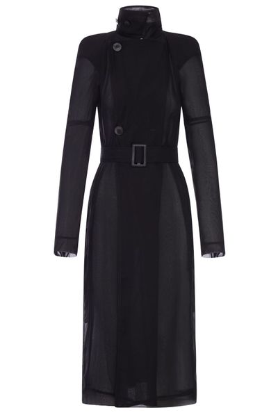 Rick Owens Maria Belted Trench Coat