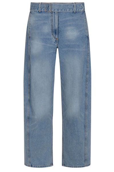 Magda Butrym High-Rise Straight-Leg Jeans
