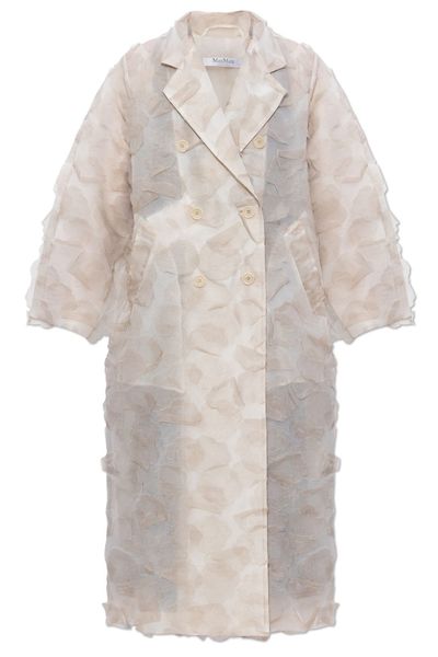 Max Mara Mito All-Over Patterned Coat