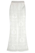 Zimmermann Aster Embroidered Flared Pants