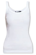 Dolce & Gabbana Logo Patch Crewneck Tank Top