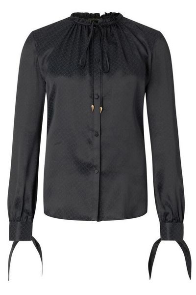 Roberto Cavalli Snake Effect Satin Shirt