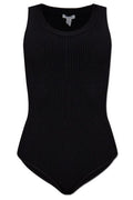 Alaïa Sleeveless Ribbed Knit Bodysuit