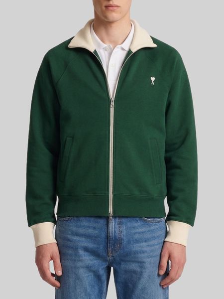 AMI De Coeur Zip-Up Sweatshirt