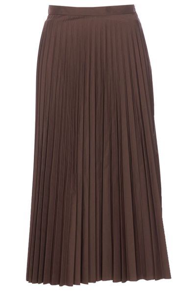 MM6 Maison Margiela Pleated Midi Skirt