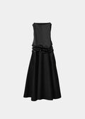 Jacquemus Draped Waist Midi Dress