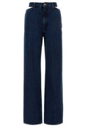 Jil Sander 140 Treated Wide-Leg Jeans