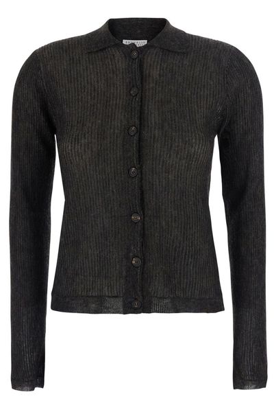 Brunello Cucinelli Long Sleeved Knitted Cardigan