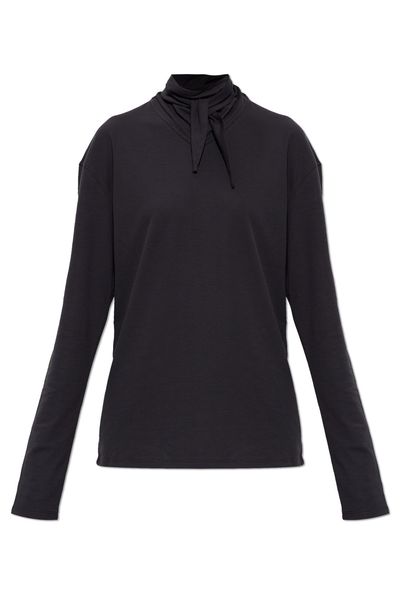 Lemaire Jersey Crepe Long-Sleeve Scarf Top