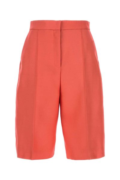 Agnona Pleated Bermuda Shorts