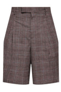 Jil Sander Pleated Check Shorts