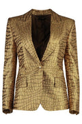 Tom Ford Jacquard Single-Breasted Jacket