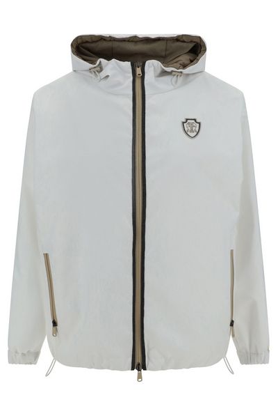 Brunello Cucinelli Zip-Up Hooded Jacket