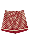 Valentino All-Over Geometric Printed Shorts
