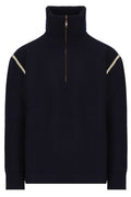 Maison Margiela Turtleneck Elbow Patched Sweater