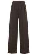 Max Mara Pleated Checked Trousers
