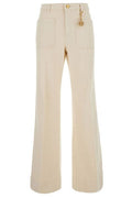 Michael Michael Kors High-Waist Logo-Chain Jeans