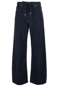 Frame The Off Duty Drawstring Wide-Leg Jeans