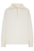 Max Mara Half-Zipped Long-Sleeved Jumper