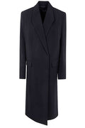 Mugler Straight Hem Long-Sleeved Coat