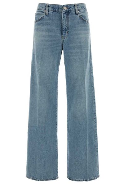 Frame The Stroll High-Rise Wide-Leg Jeans