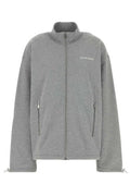 Miu Miu Logo-Embroidered Fleece Sweatshirt