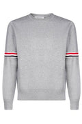 Thom Browne RWB Striped Crewneck Sweatshirt