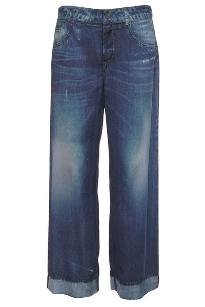 Liu Jo Digital-Print Trousers
