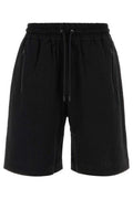 Fendi FF Jacquard Drawstring Bermuda Shorts