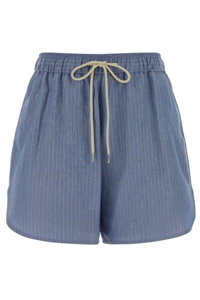Jacob Cohen Julie Pinstriped Boxer Shorts
