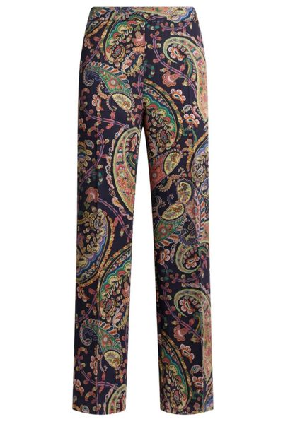 Etro Paisley Patterned Straight-Leg Trousers