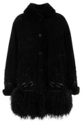 Ermanno Scervino Motif-Embroidered Single-Breasted Coat